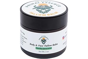 Premium Grass Fed Beef Tallow Lip Balm for Dry Skin With Shea Butter
