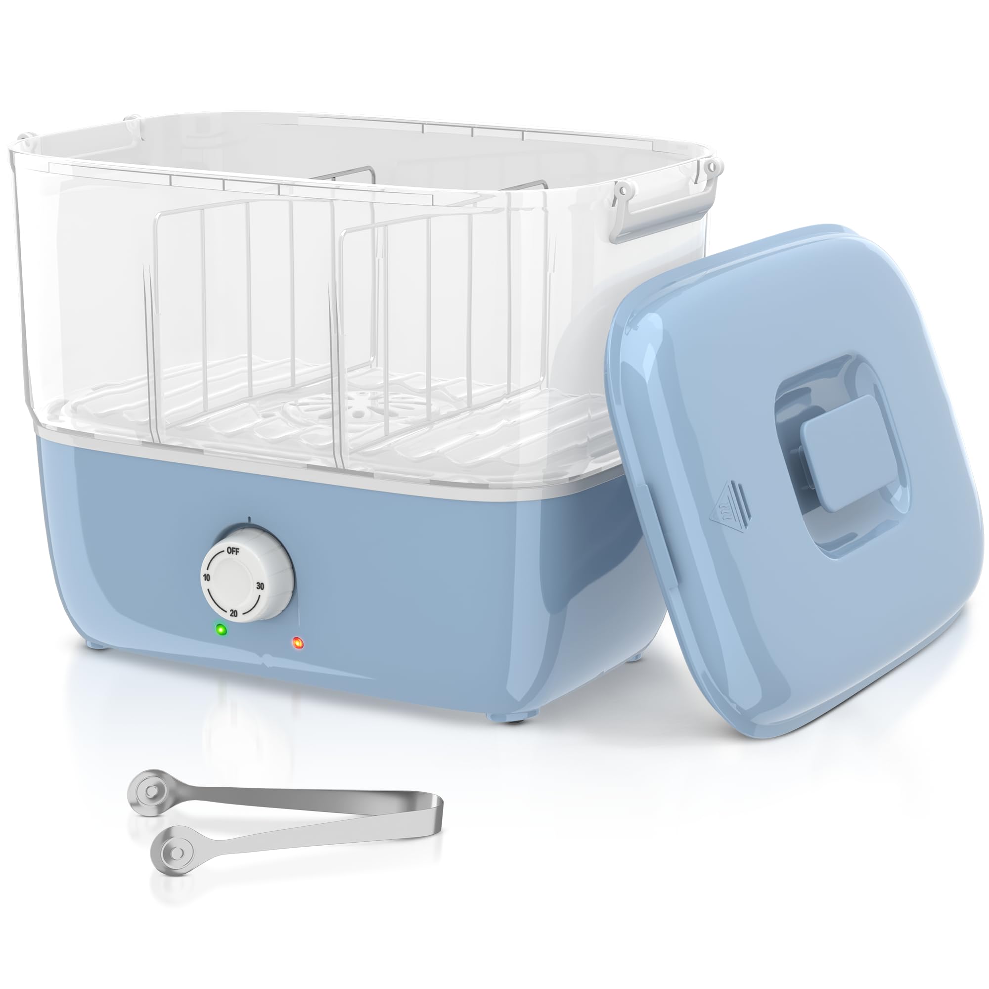 Amazon.com - RyJaune Blue Towel Steamer,Time Setting Hot Towel Warmer with  Towel Clamp, 5L Large Capacity u0026 Fast Heating u0026 High Temperature(No Towel)