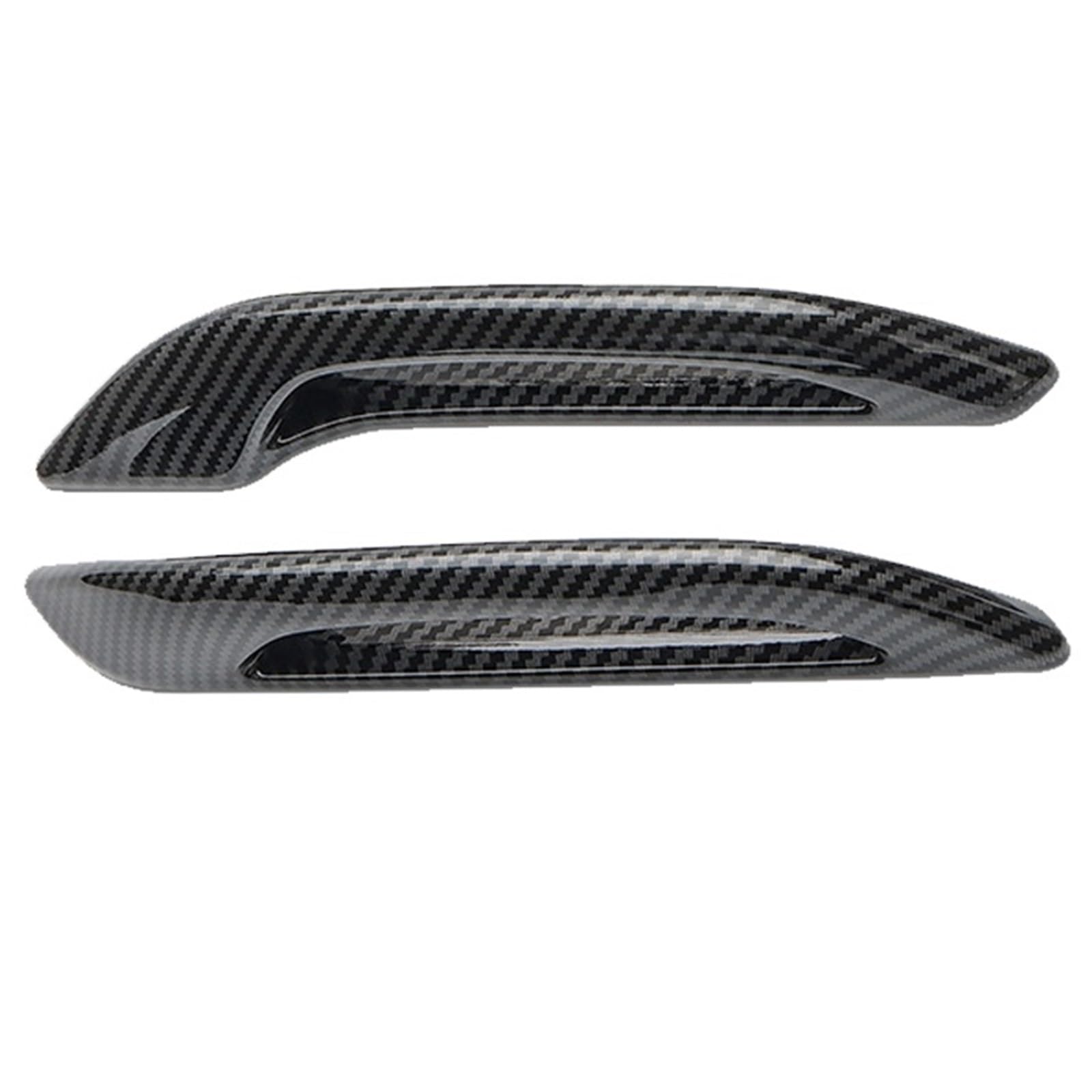 BQWYEDPL Fit for Tesla New Fit for Model Y Juniper 2025 ABS Door Handles Antifreeze Handle Stickers Patch Cover Car Door Latch Handle(Bright Carbon 2PCS)