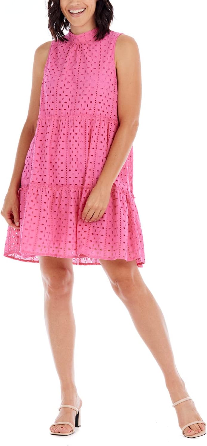 Mud Pie Women's Mud Pie Women's Biles Eyelet Dress