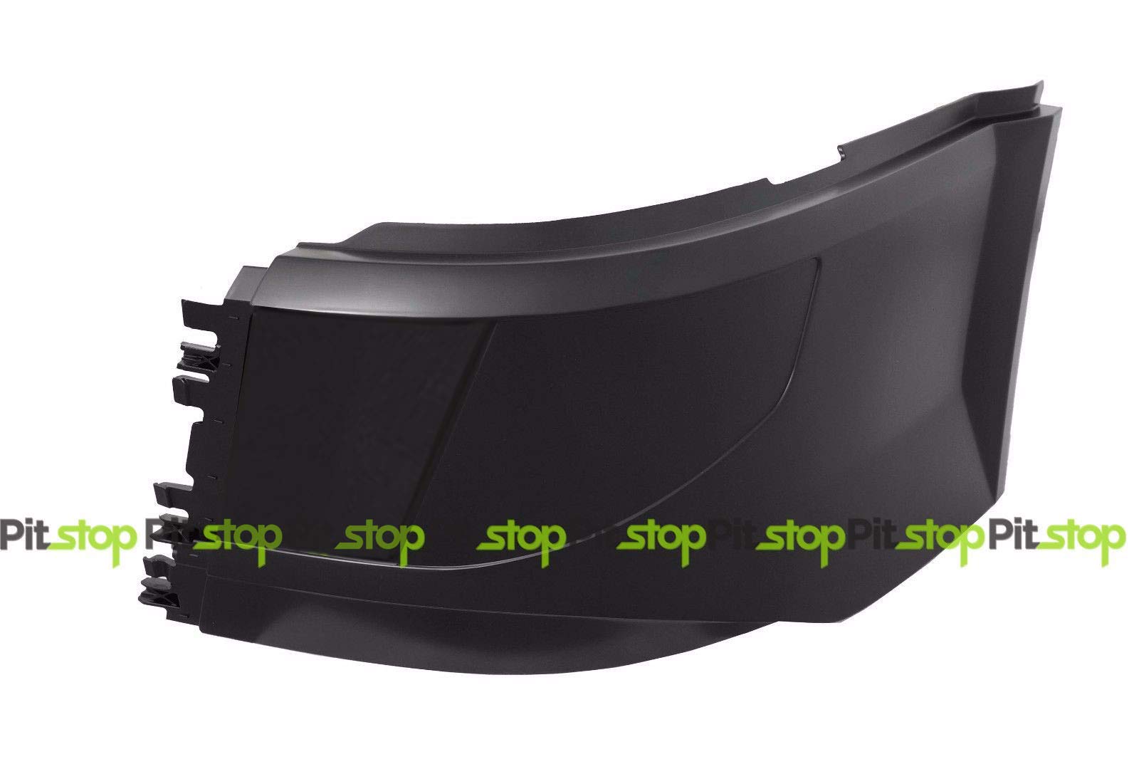 Left Side Corner Bumper Without Fog Light Cut-out, Compatible With Volvo VNL 2016 & Newer
