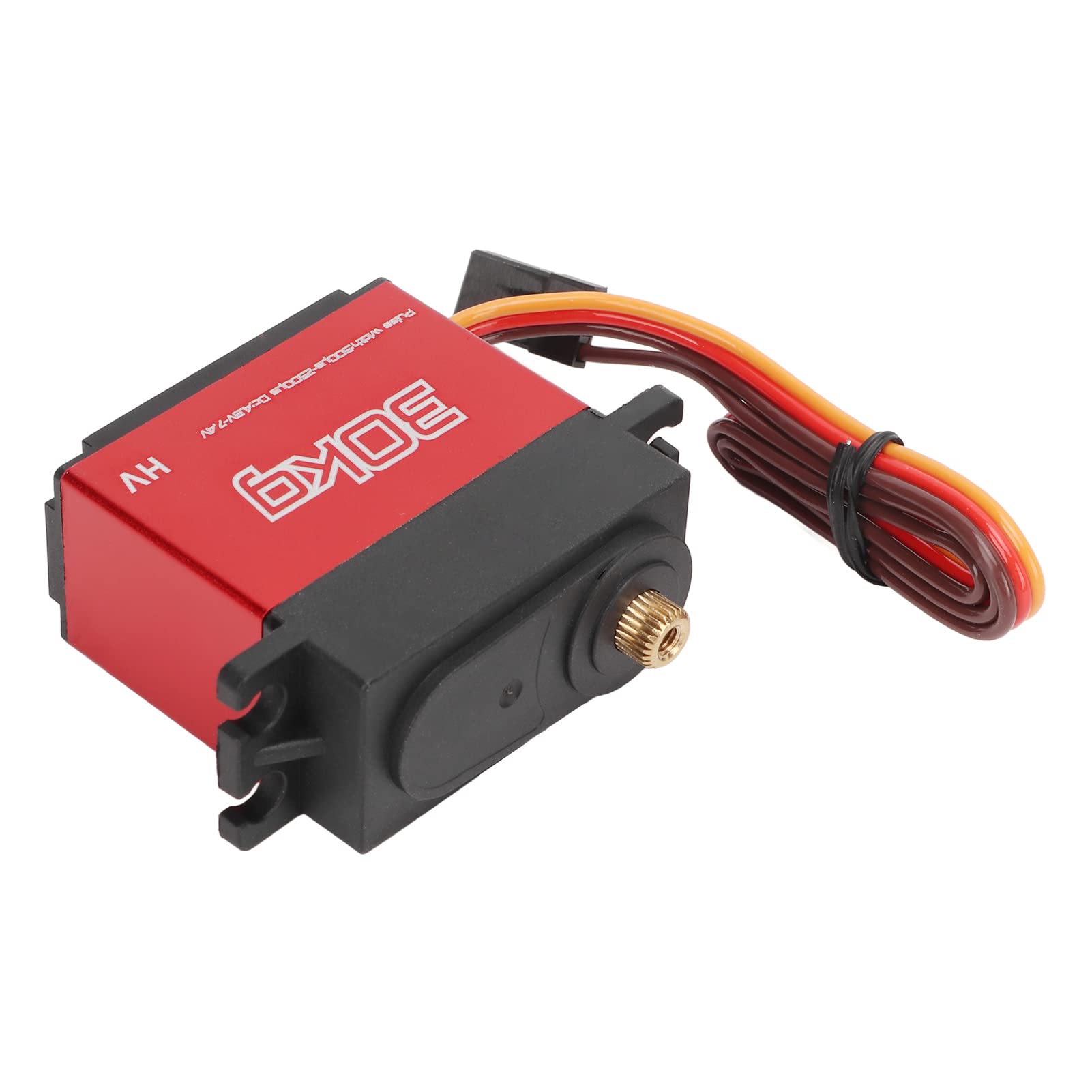 4 sztuk RC 30KG Servo Metal Gear Stop Aluminium Wodoodporny RC Sterownik Silnik Z Metalowym Servo Arm 25T dla Samochodu 1/10 RC