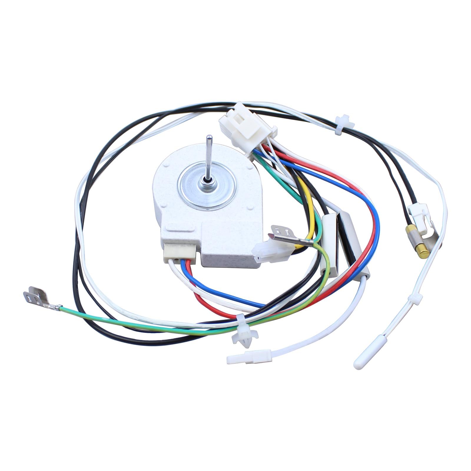 Yhplxyuus Duty Refrigerator Cooling Motor Replacement Part for Replace W11249952 Freezer Condenser Motor Enduring High Efficiency Cooling Fan