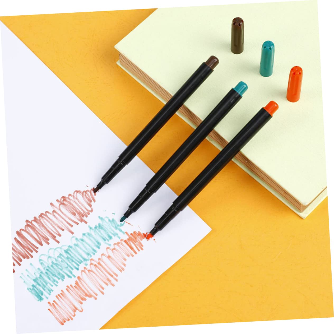 SEWACC 40 Pièces stylo flottant stylo de peinture à l'eau marqueurs à base d'eau feutres aquarellable crayon aquarellable pen papeterie de classe papeterie d'écriture pp