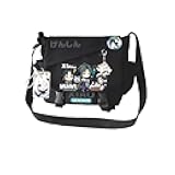 Game Handbag Xiao Crossbody Bag Cute Single Shoulder Bag Adult 3D Print Anime Backpack Black Bag