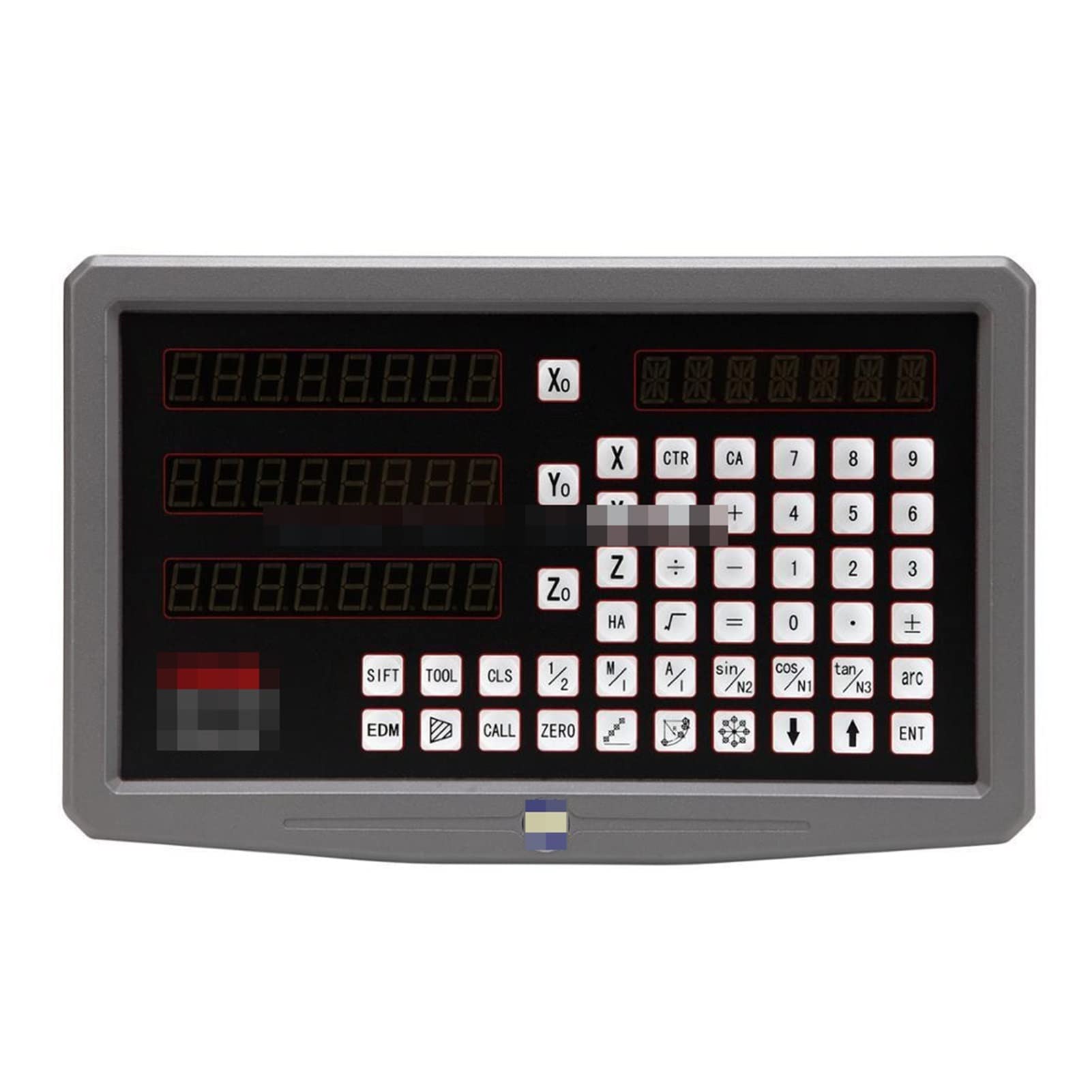 Righello di valutazione, Impostazione completa 3 AXIS DRO Digi Digital Lettura SDS6-3V. Cassa in metallo con 3pcs KA-300 di vetro lineare KA300. for la smerigliatrice del mulino del tornio per tenere