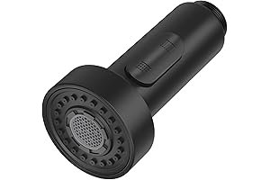 Premium Matte Black Kitchen Faucet Sprayer Replacement