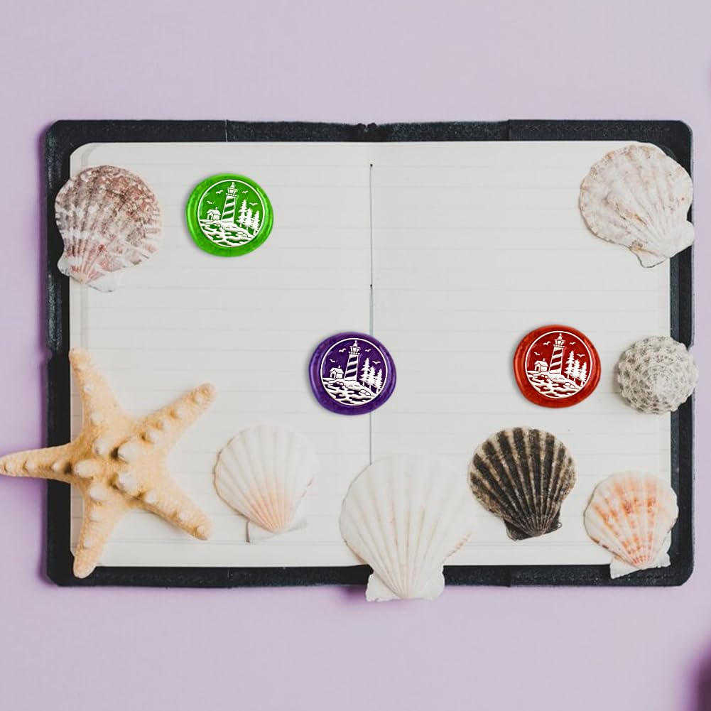 DELORIGIN Lighthouse Wax Seal Stamp - Image 3