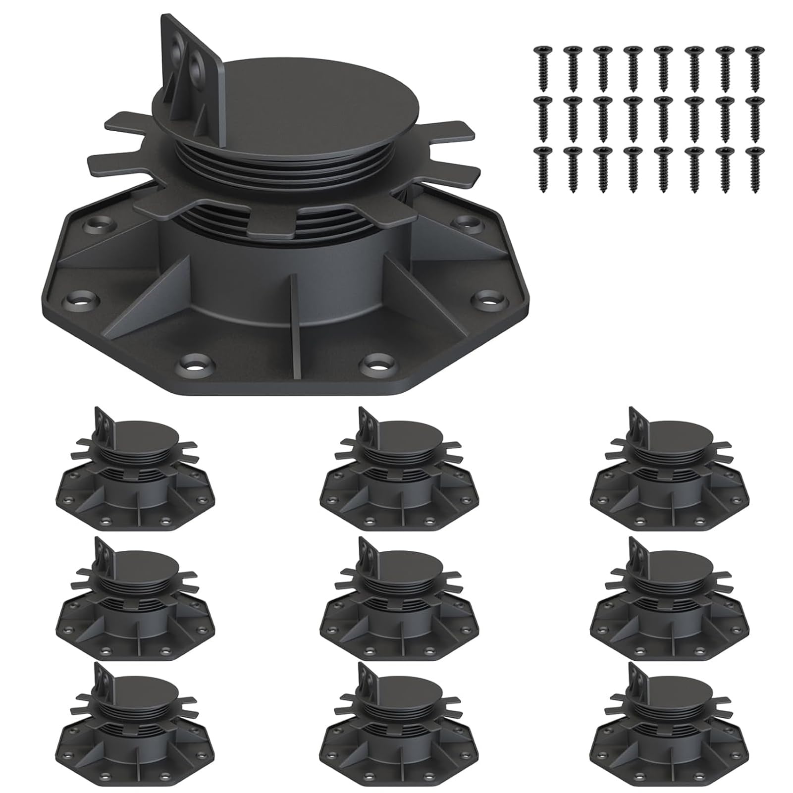 Supports de roulement réglables pour terrasse : créez votre salon de jardin