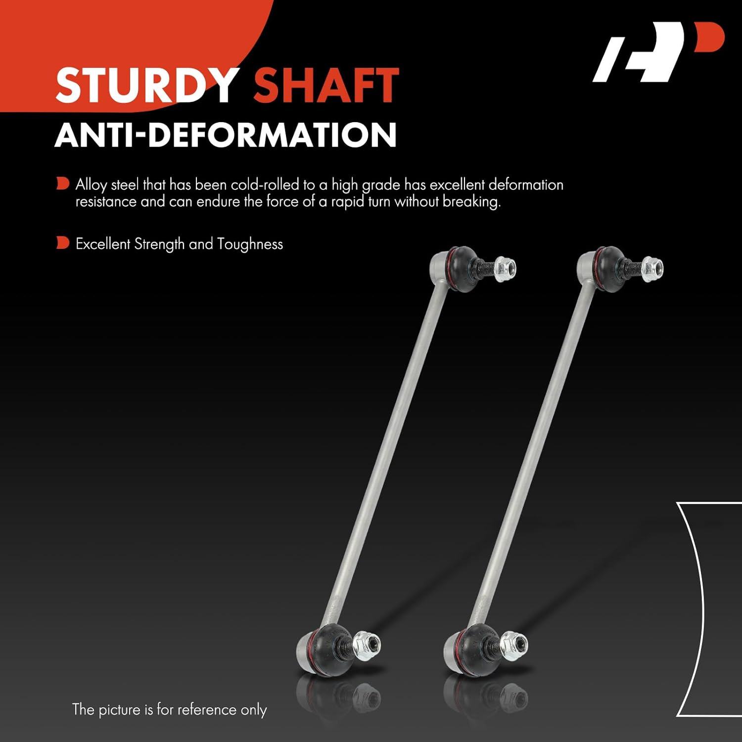 A-Premium 2 x Front Sway Bar Links Stabilizer Bar Links, Compatible with Honda Fit 2015-2020