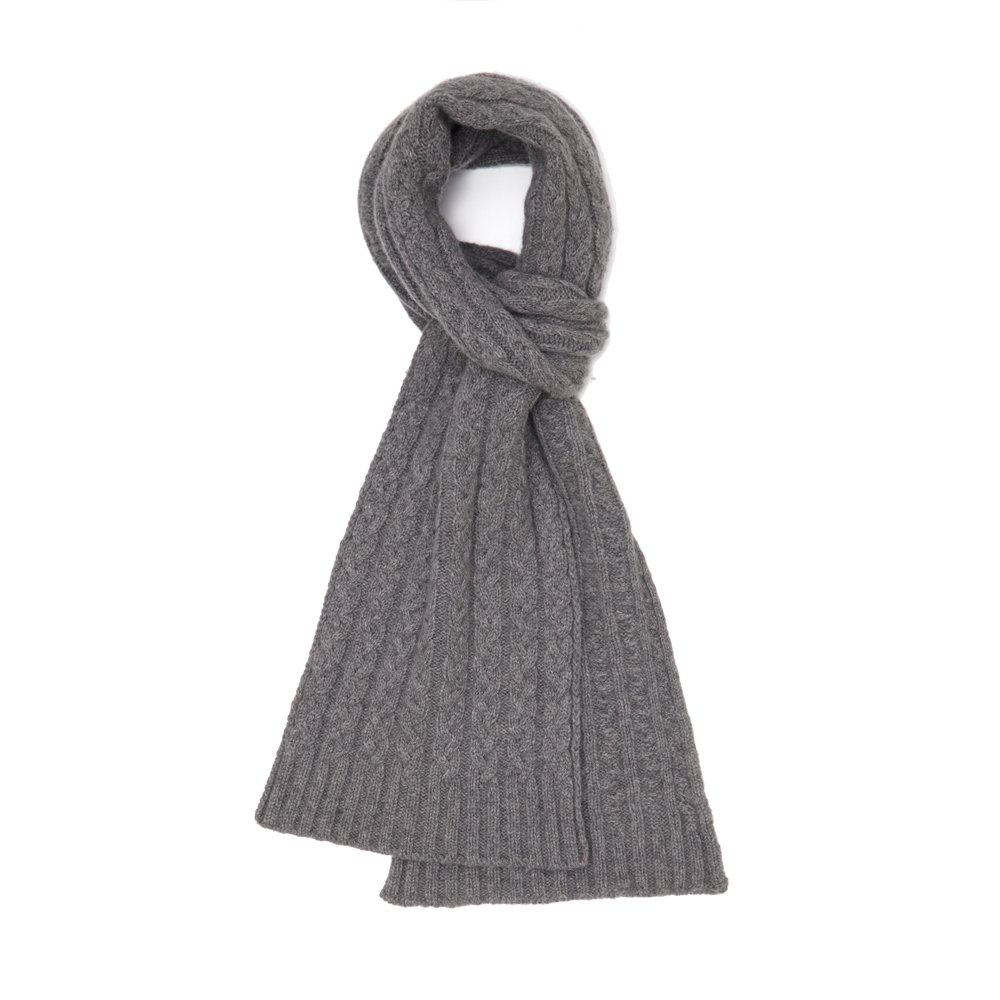 Sciarpa in puro cashmere, Flanella., Taglia unica