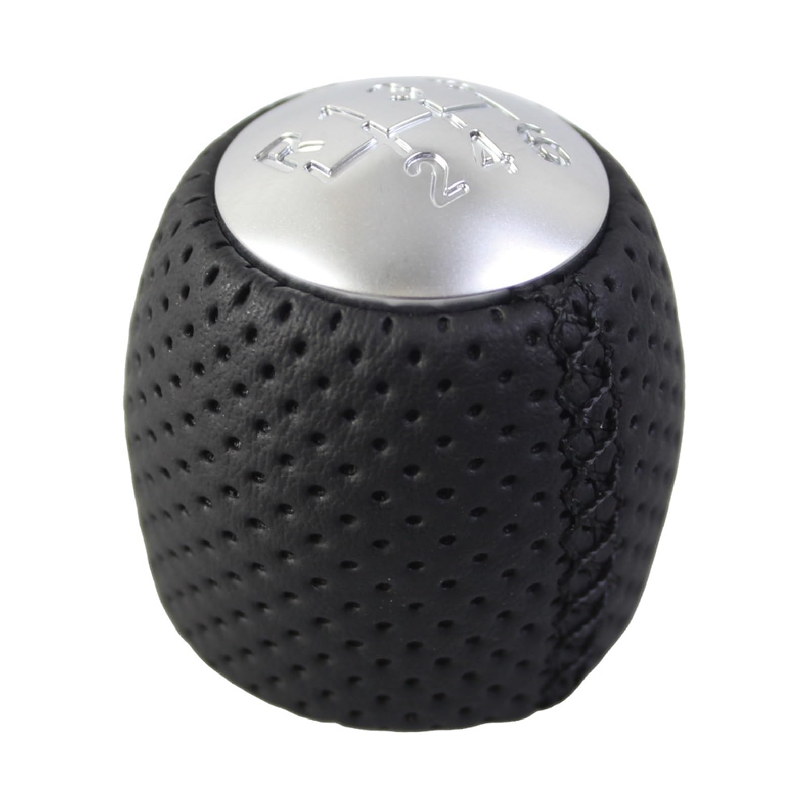 Aimazom Car Gear Shift Knob for Alfa for Romeo for Brera for Spider 2006-2011 6 Speed Manual Gear Shift Knob Shifter Lever Head for Modification and Replacement(B)