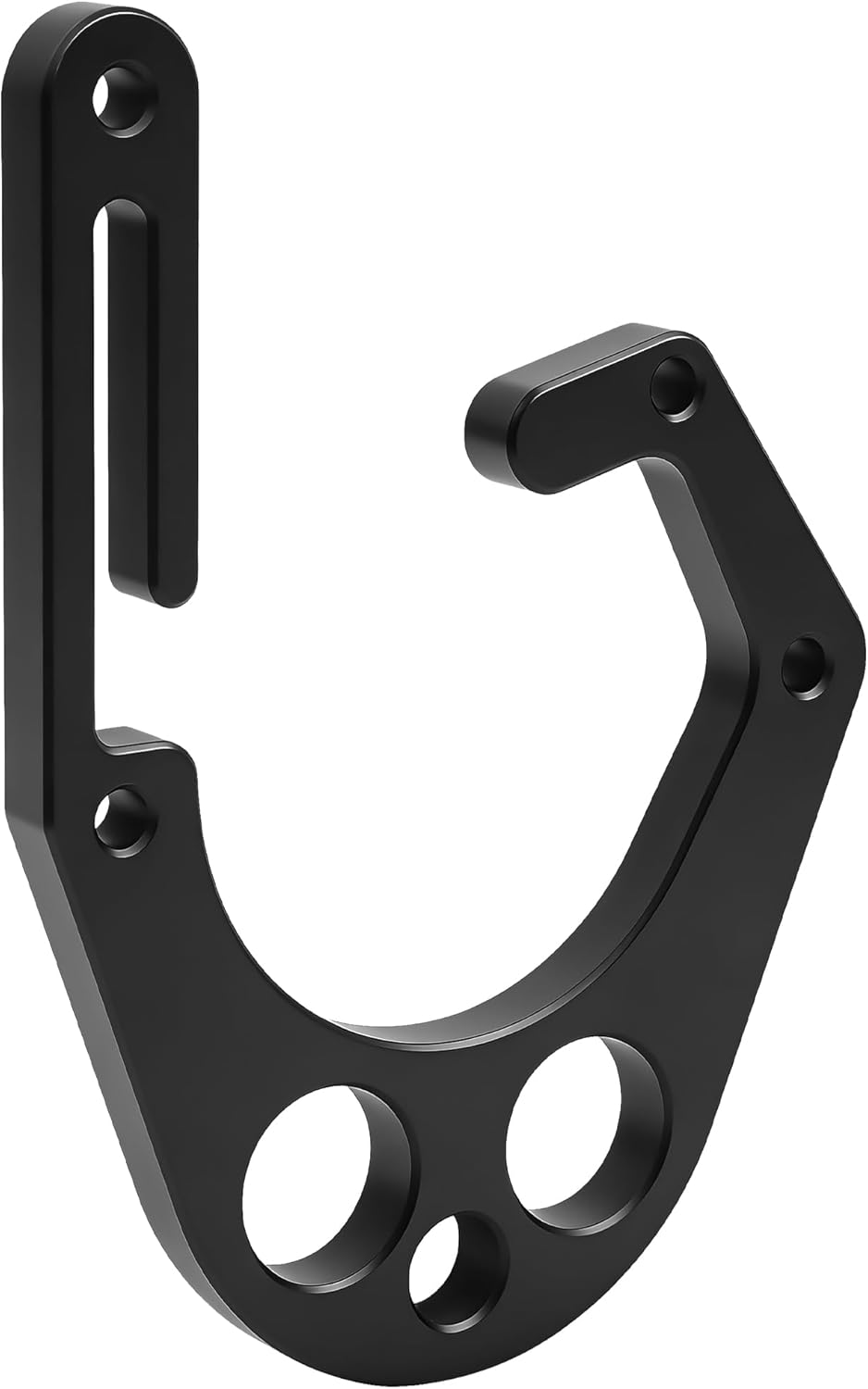 2P Aluminum Hook for Tree Climber Hook, Chainsaw Crook for Harness Open Structure for Quickly & Convenient One Hand On & Off with Chainsaw & Tool, Integration Shembiner XL Model, Not Easy Off