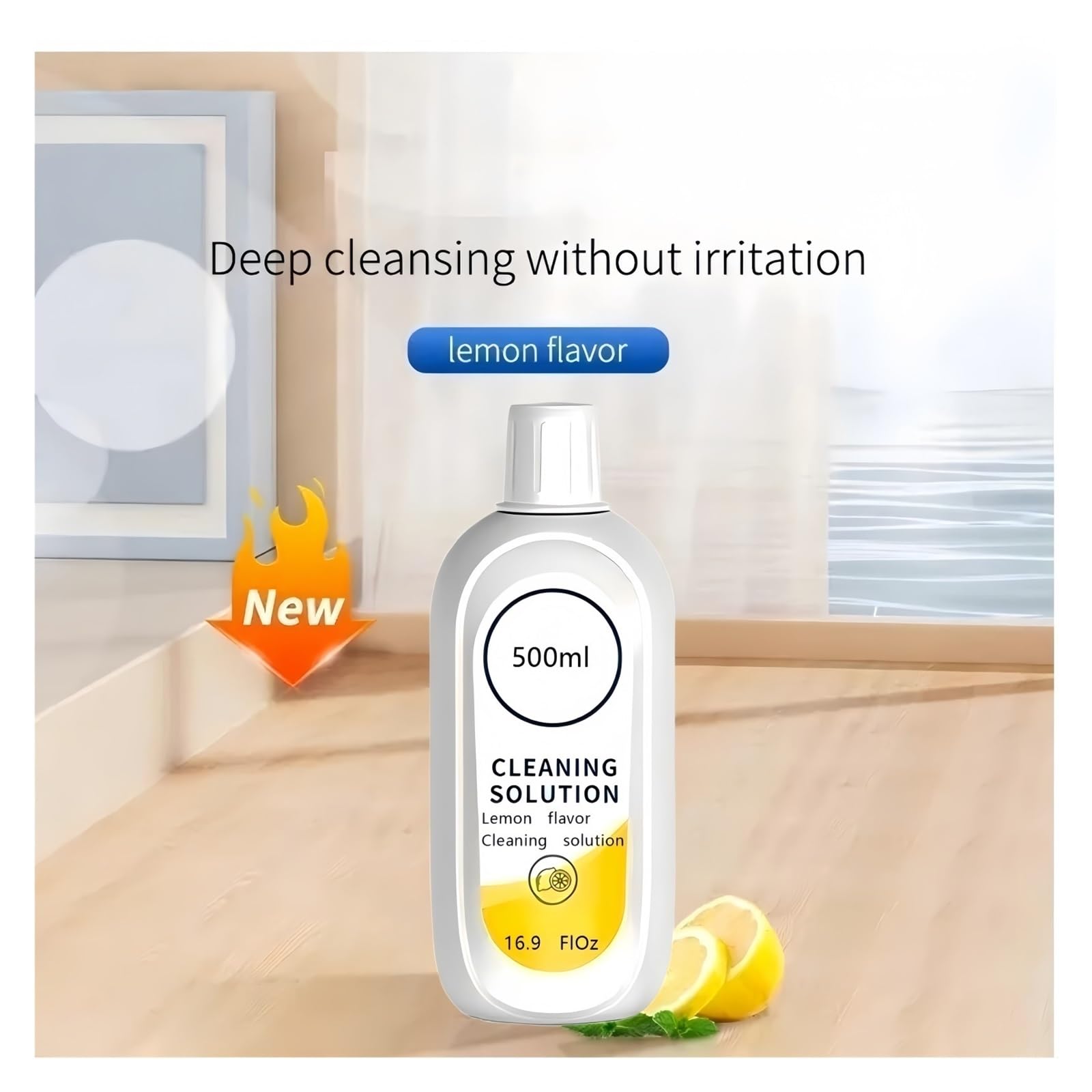 2 unidades de líquido limpiador de suelos con aroma a limón, 500 ml