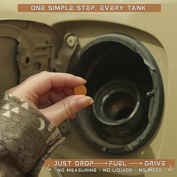 Ferox Performance Fuel Catalyst | Not an Additive, Its an Advantage | Built for the Road, Trail, and Beyond | All Fuels, All Engines | 1 Tab  20 GAL