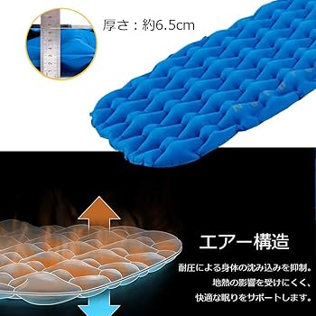 【Naturehike】スリーピングパッド（サイズ:ダブル） Naturehaikeのエアマットダブルサイズをファミリーキャンプで