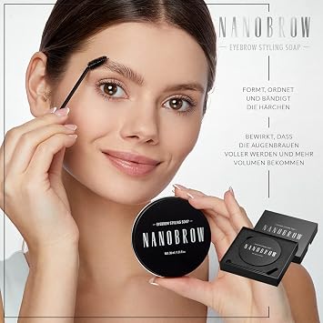 Nanobrow Eyebrow Styling Soap 30g - Soap for Eyebrow Makeup Eyebrow Styling and Fixation