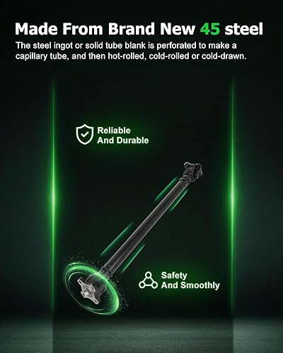 Vista 221 de SCITOO Longitud del eje de hélice del eje de transmisión delantero 36.2 pulgadas compatible con 2001-2004 para Jeep Grand para Cherokee 4.0L