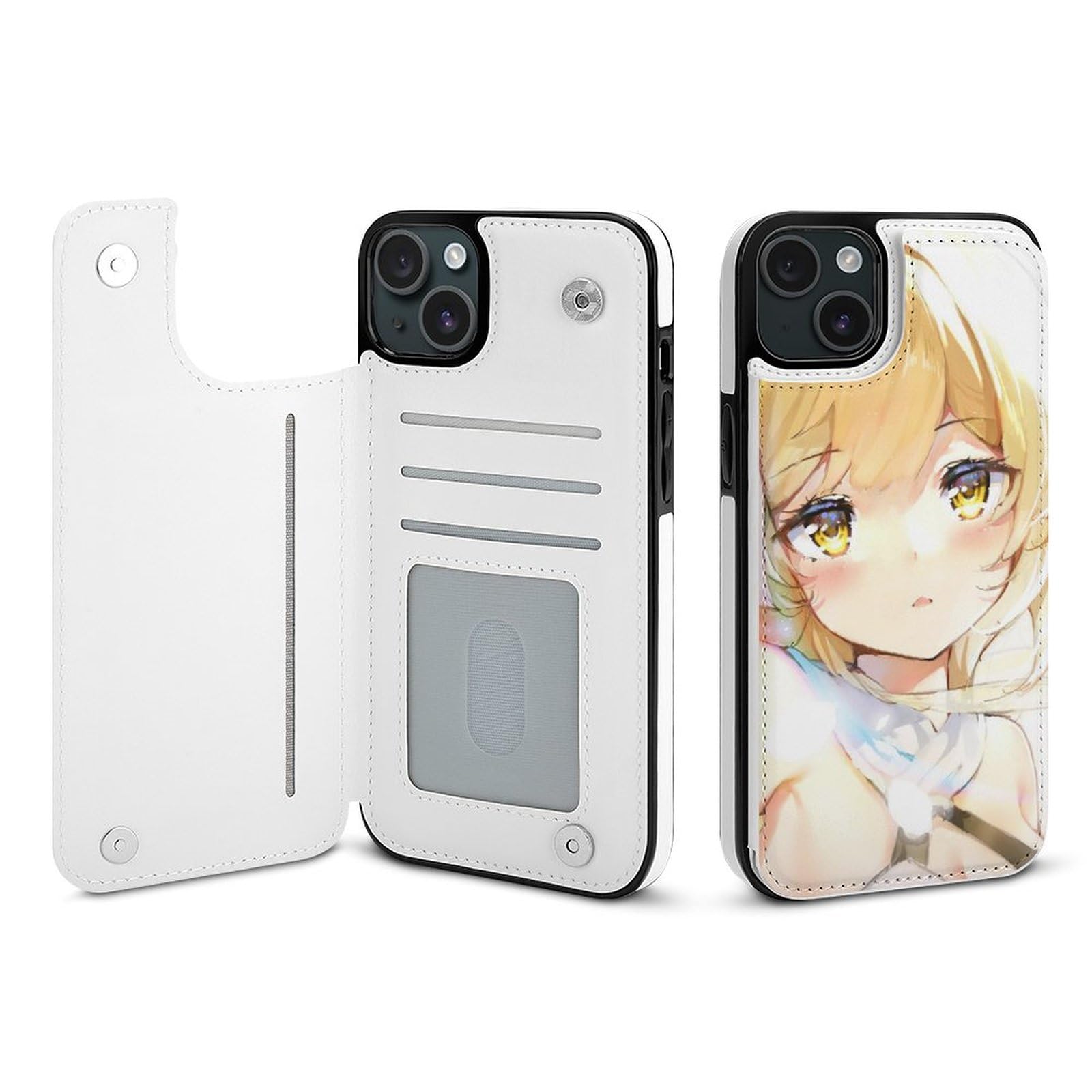 Amazon.co.jp: iPhone 15 Plusスマホケース 手帳型 原神 蛍 iPhone 15