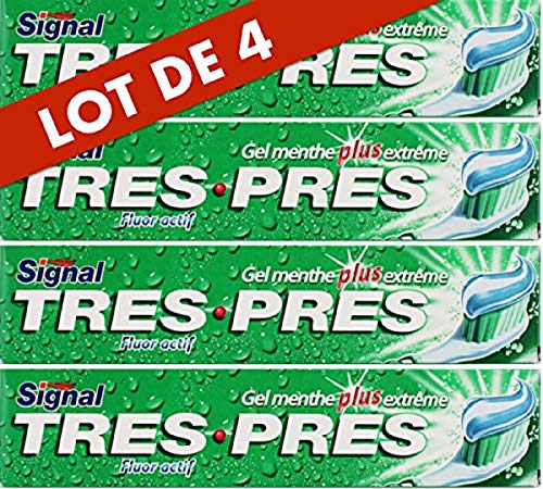 Signal Gel Très Près 4x100ml dentifrice contre la mauvaise haleine