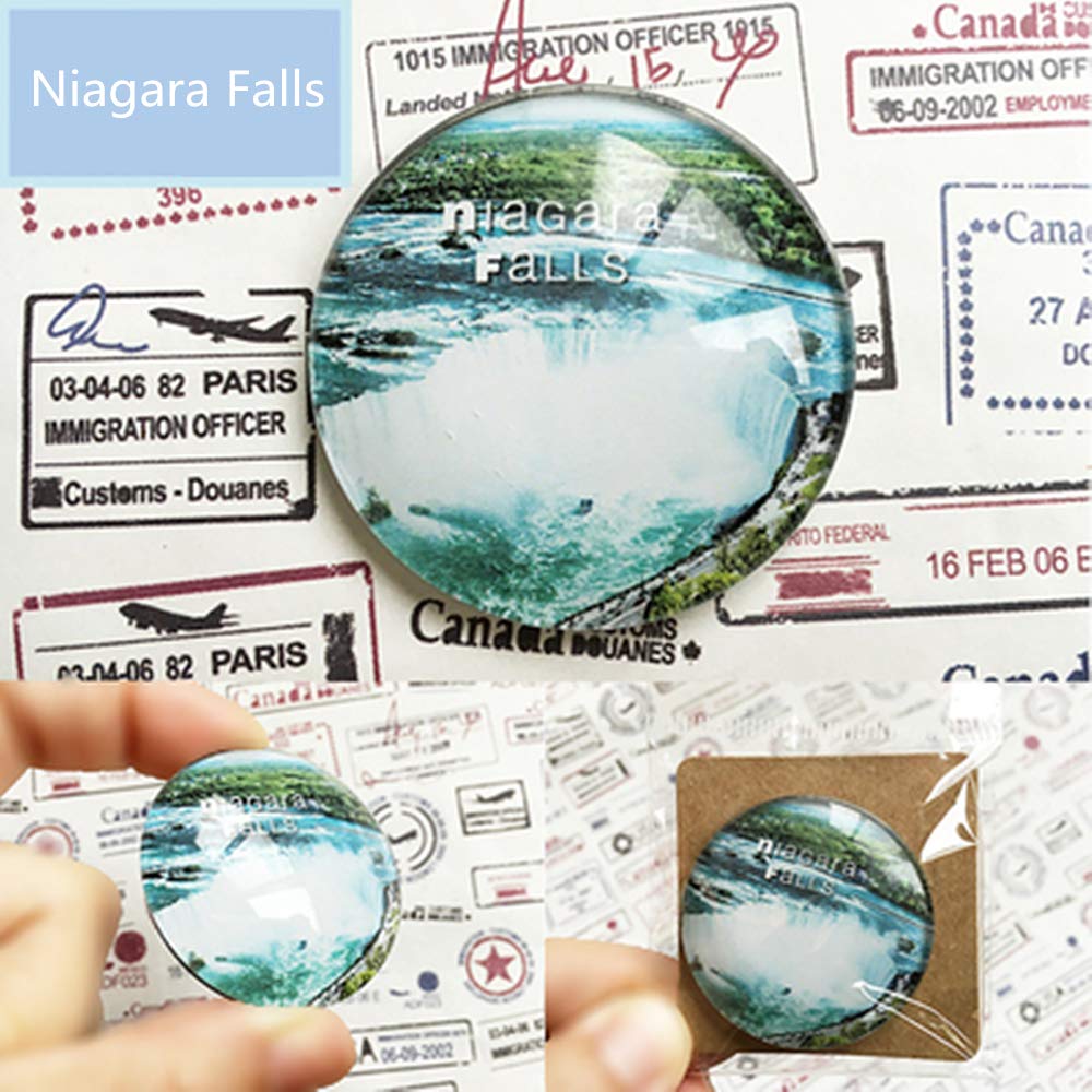 Canada Niagara Falls 3D Eland Koelkast Magneet Toeristische Souvenirs Hars Magnetische Stickers Koelkast Magneet Huis & Keuken Decoratie uit China
