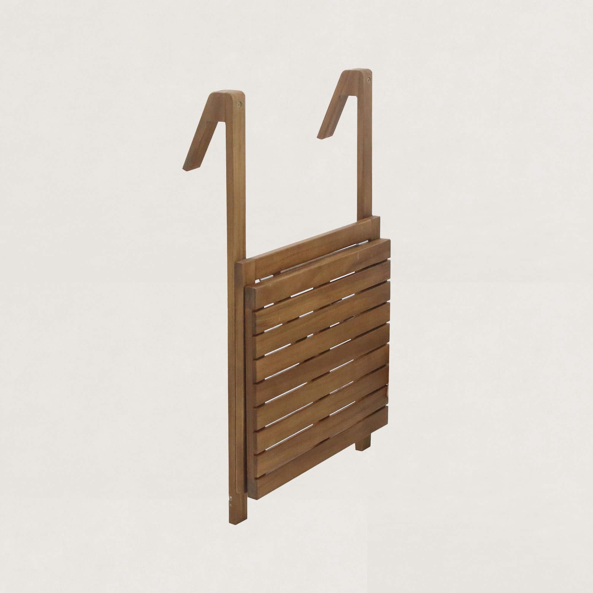 Table De Jardin Ronde En Bois Avec Plateau Tournant