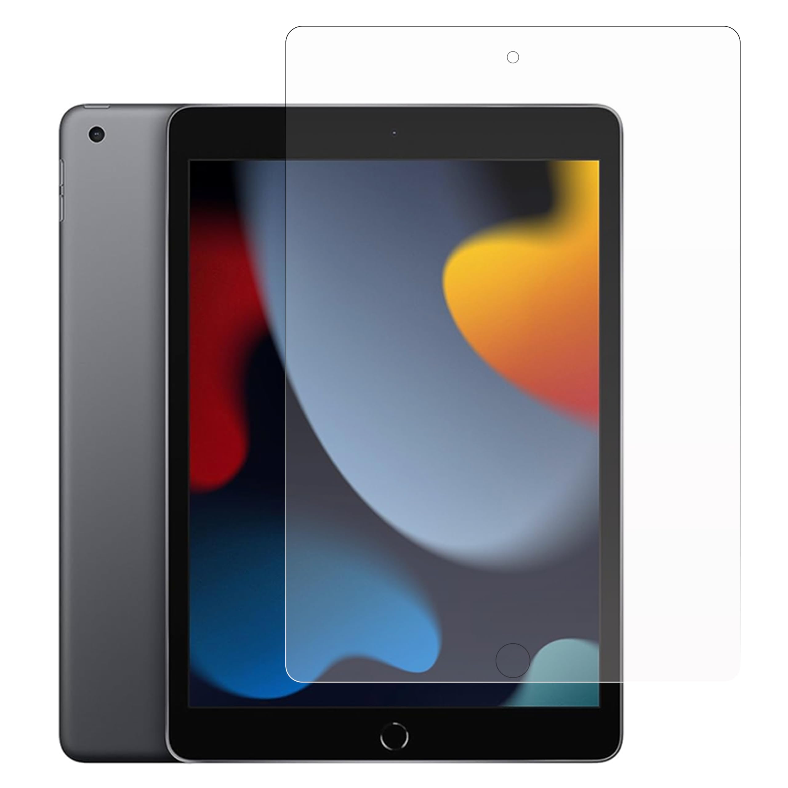 Pellicola Vetro Temperato Anti Luce Blu per iPad 10,2 Pollici 9° Generazione 2021, 2 Pezzi