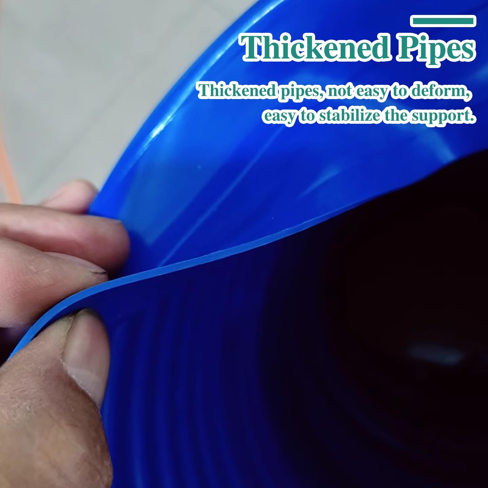 Tubo Flexible Manguera de Ventilación para Secadora Industrial para Conductos, Manguera Flexible de Escape para Secadora en Espacios Reducidos de Cocina, Extensión(300cm(9.8ft),D 400mm(15 3/4"))