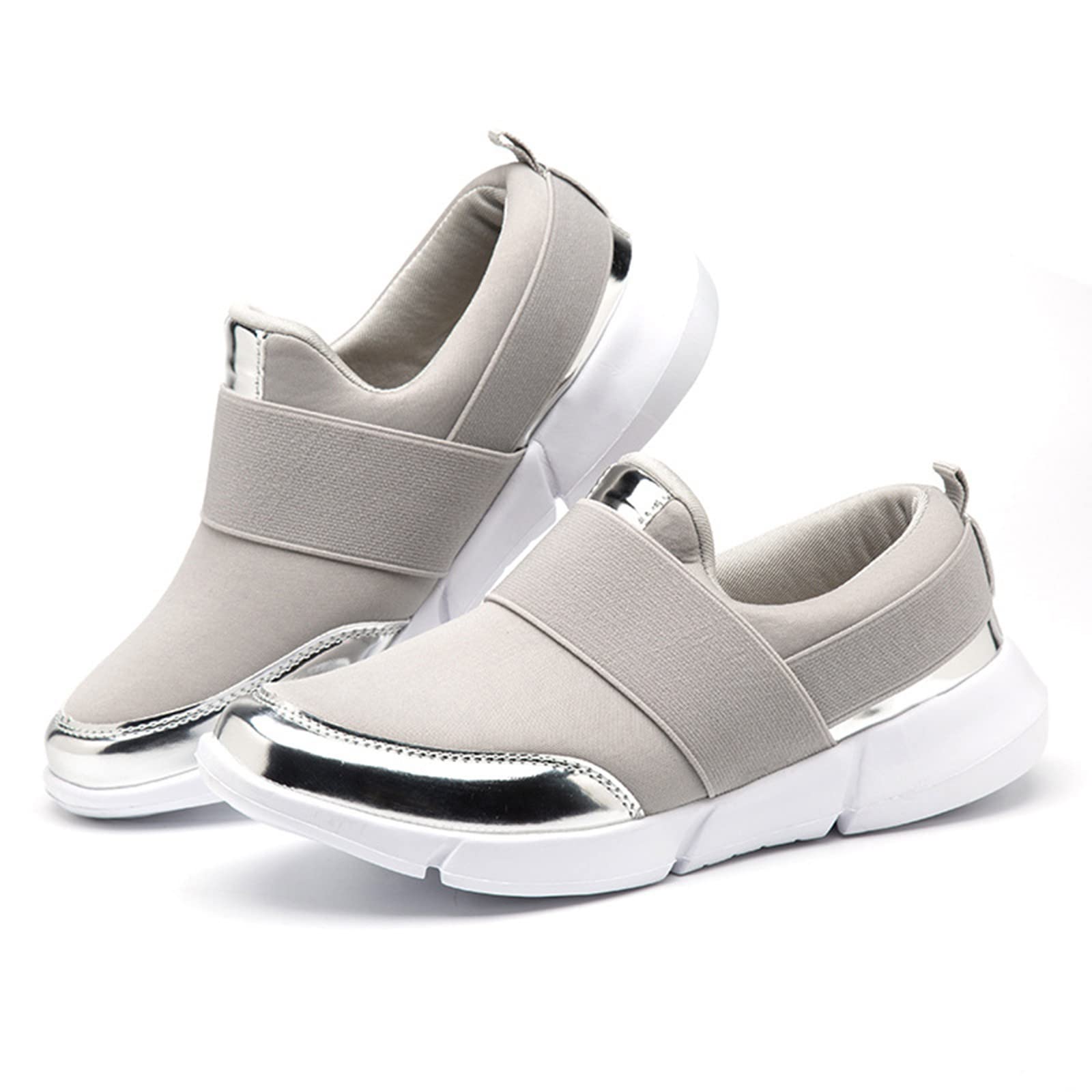 Leichte Slip-On Sneaker Herren/Damen Mit Plateausohle - Atmungsaktive Lauf-/Fitnessschuhe Für Freizeit & Sport Leichte Slip-On Sneaker Herren/Damen Mit Plateausohle - Atmungsaktive Lauf-/Fitnessschuhe Für Freizeit & Sport