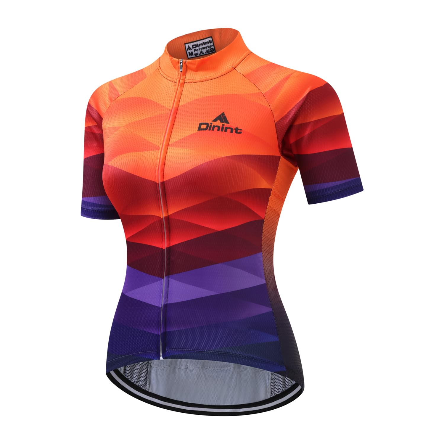Maglia Ciclismo Donna Estiva, Donne Abbigliamento da Ciclismo Maglia MTB Maniche Corte Donna Leggera Traspirante Asciugatura Rapida Assorbente dal Sudore con 3 Tasche Posteriori XS-XXXL
