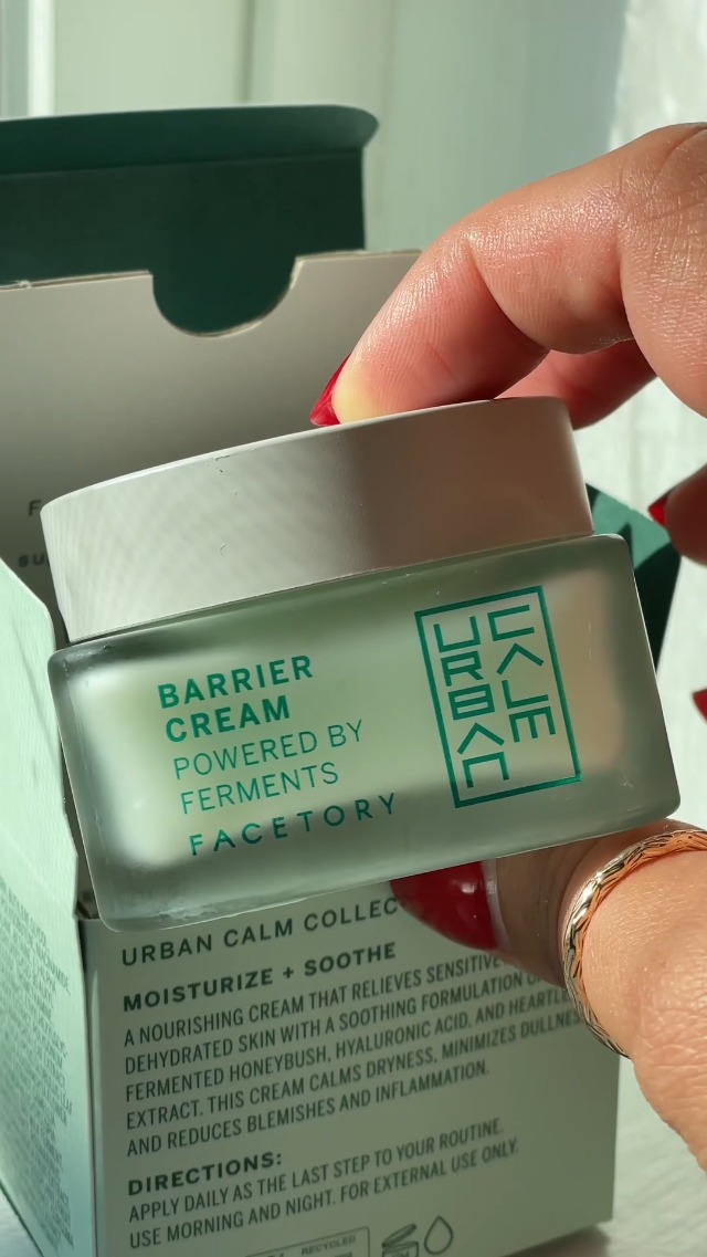 Amazon.com: FACETORY Urban Calm Barrier Cream Hydrating Face