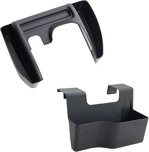 Miniatura 9 de PIMCAR Bandeja de 2 piezas compatibles con Jeep Wrangler JK/JKU 2011-2018, organizador lateral de cambio de engranajes y consola central, caja de