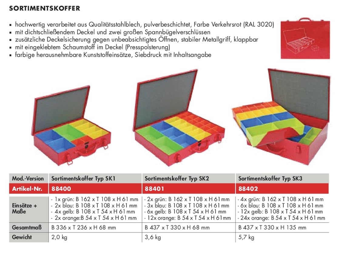 Valigetta Metallo ADB SK2 Con 23 Scomparti PVC - Per Organizzare Minuterie E Attrezzi - Foto 12