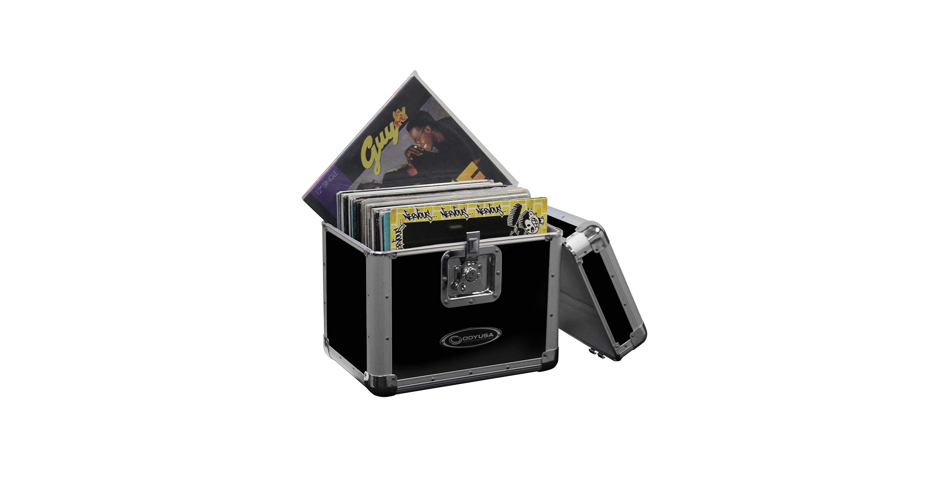 Amazon.com: KROM Series Black Stackable Record/Utility Case