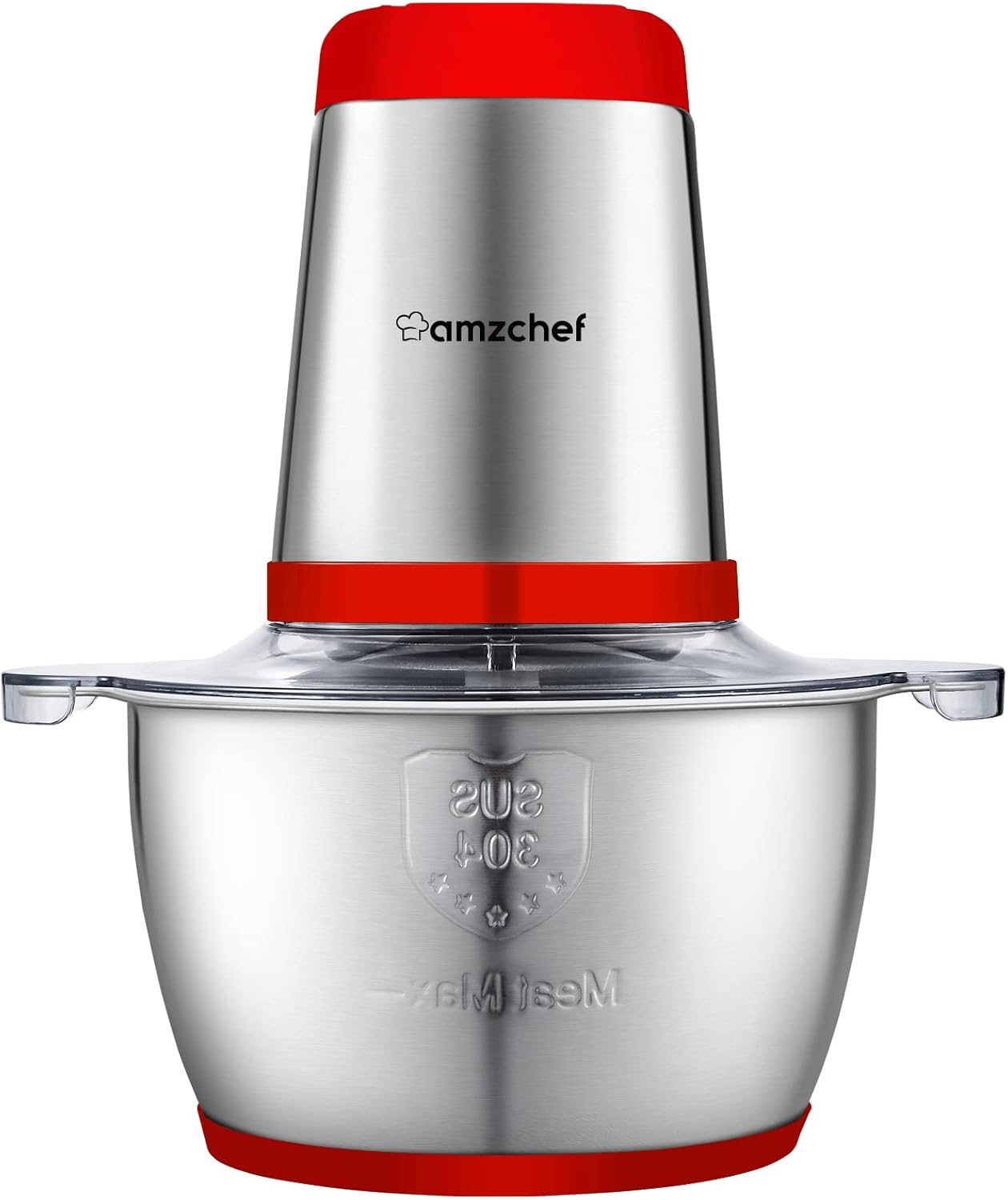 Food Chopper, AMZCHEF Electric Meat Chopper with Powerful Motor, 1.8L