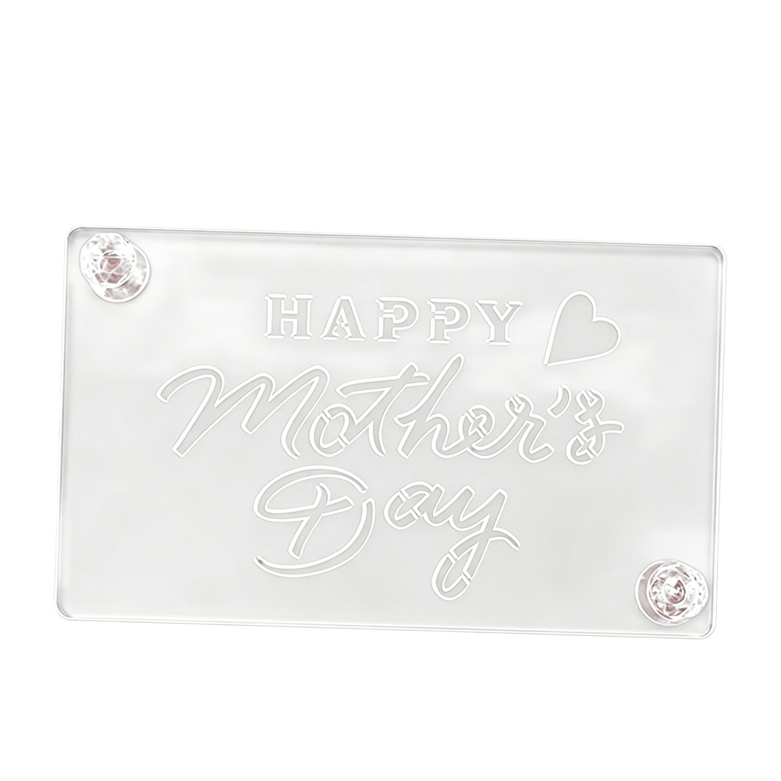 carotoe Practical Cake Stencil Acrylic Powder Template for Decorating Cakes Cookie Portable Transparency Cake Decoration Molds Recyclable Marking Cast