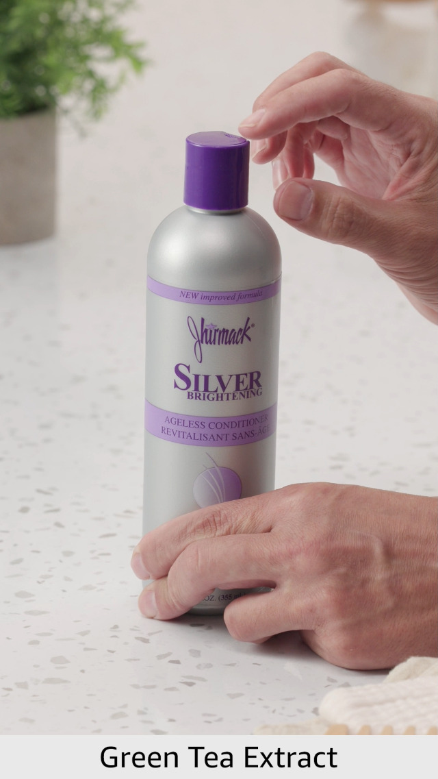 Amazon.com : Hask Jhirmack Conditioner Silver Plus Ageless, 12