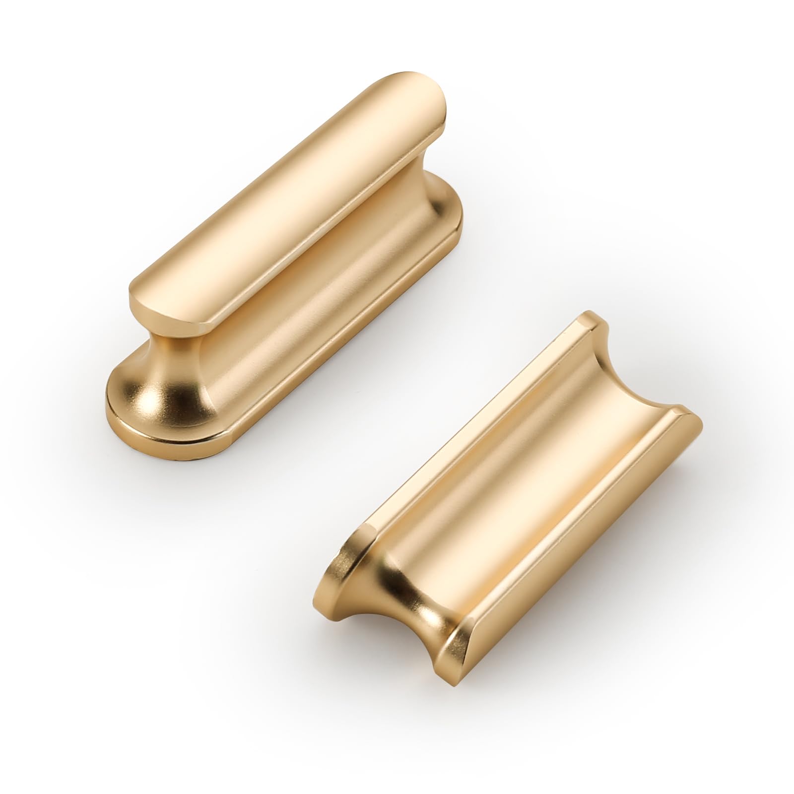 9BUILD 10 Pack 2 Inch Brushed Gold Cabinet Knobs Drawer Knobs Kitchen Cabinet Knobs Knobs for Cabinets Gold Dresser Knobs Knobs for Dresser Drawers