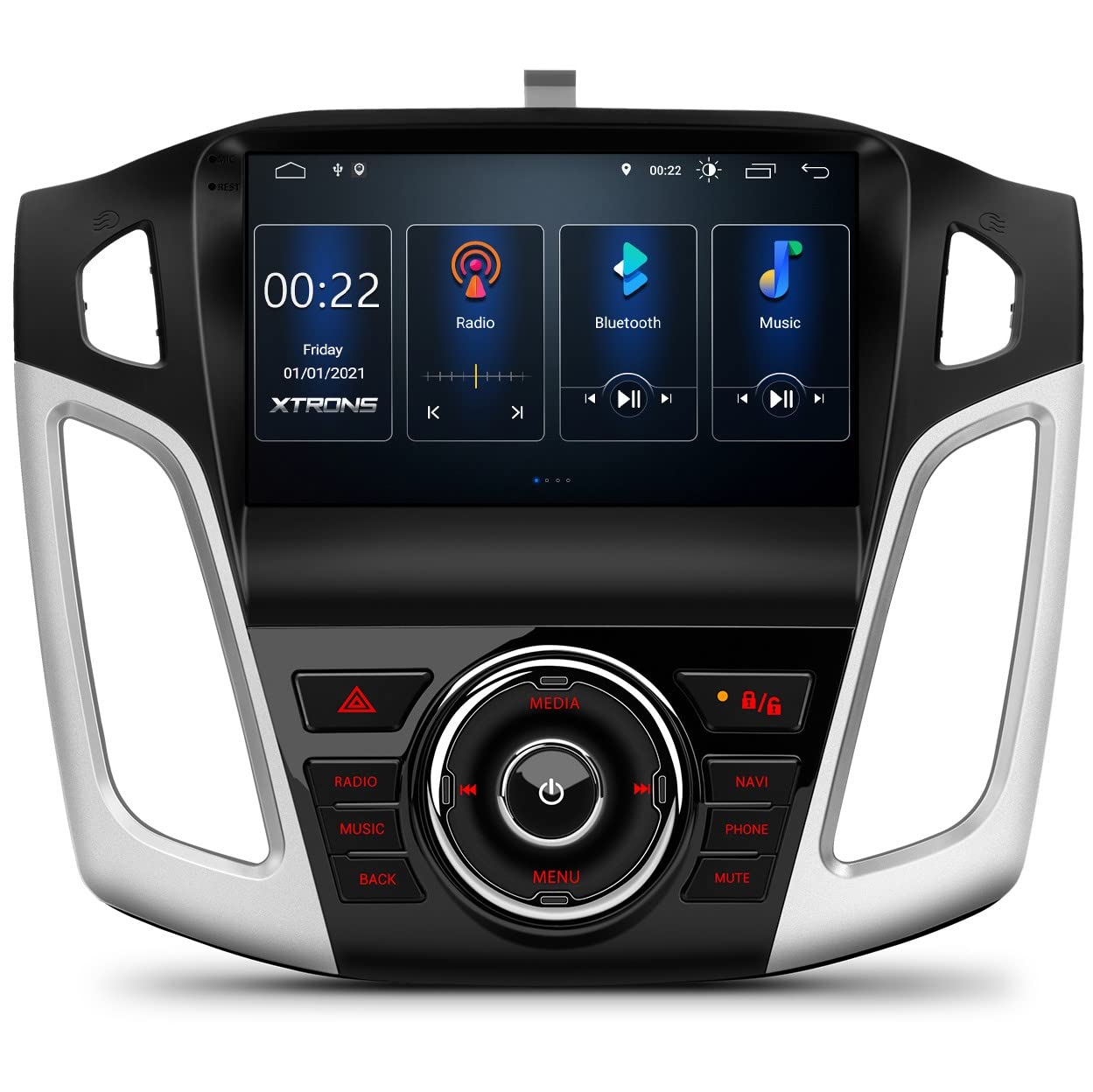 Buy XTRONS Octa Android 11 Car Stereo Auto Player 9 Inch GPS Navigation Builtin CarAutoPlay DSP