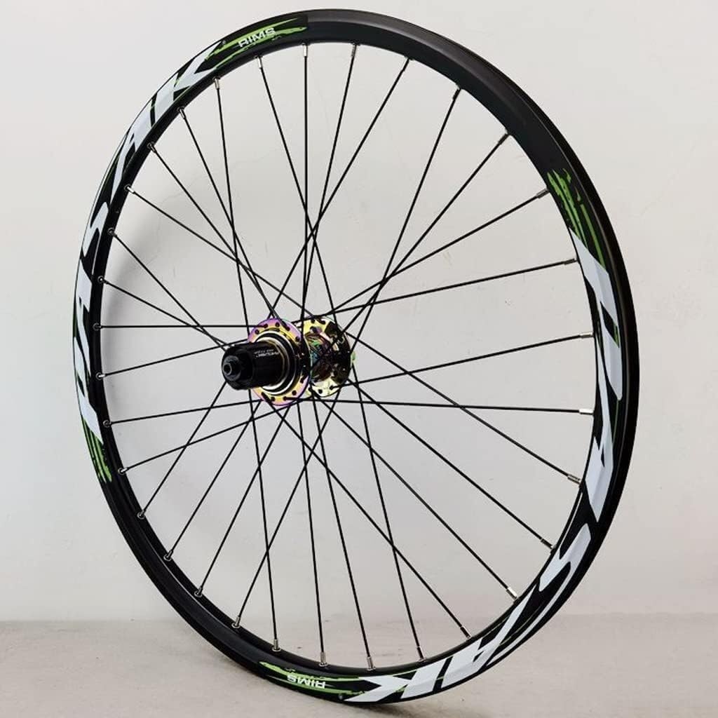 Koło Roweru Szosowego Hybrydowa Obręcz Rowerowa Ze Stopu Aluminium Podwójnymi Ściankami,Hamulec Tarczowy Kompatybilny Zestaw Kół Przednich Tylnych Do Roweru Górskiego 7/8/9/10/11