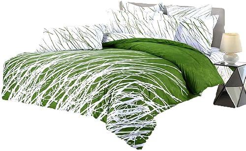 Miniatura 9 de Swanson Beddings - Juego de ropa de cama (100 % algodón), ramas de árbol Funda de edredón, fundas de almohada.