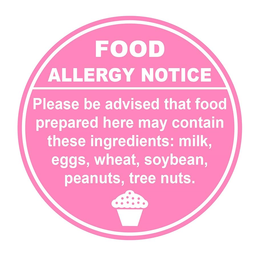 amazon-com-allergy-warning-sticker-1-5inch-300pcs-round-pink-allergy-warning-sticker-for-cake-shop-party-restaurants-office-products for Free Printable Allergy Warning Signs Amazon.com: Allergy Warning Sticker,1.5inch 300pcs Round Pink Allergy Warning Sticker for Cake Shop,Party,Restaurants : Office Products for Free Printable Allergy Warning Signs