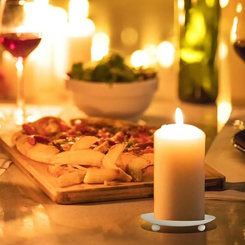 Miniatura 5 de Portavelas decorativo de hierro con pedestal, velas cónicas para candelabros, portavelas de pilar para decoración de bodas, decoración del hogar,