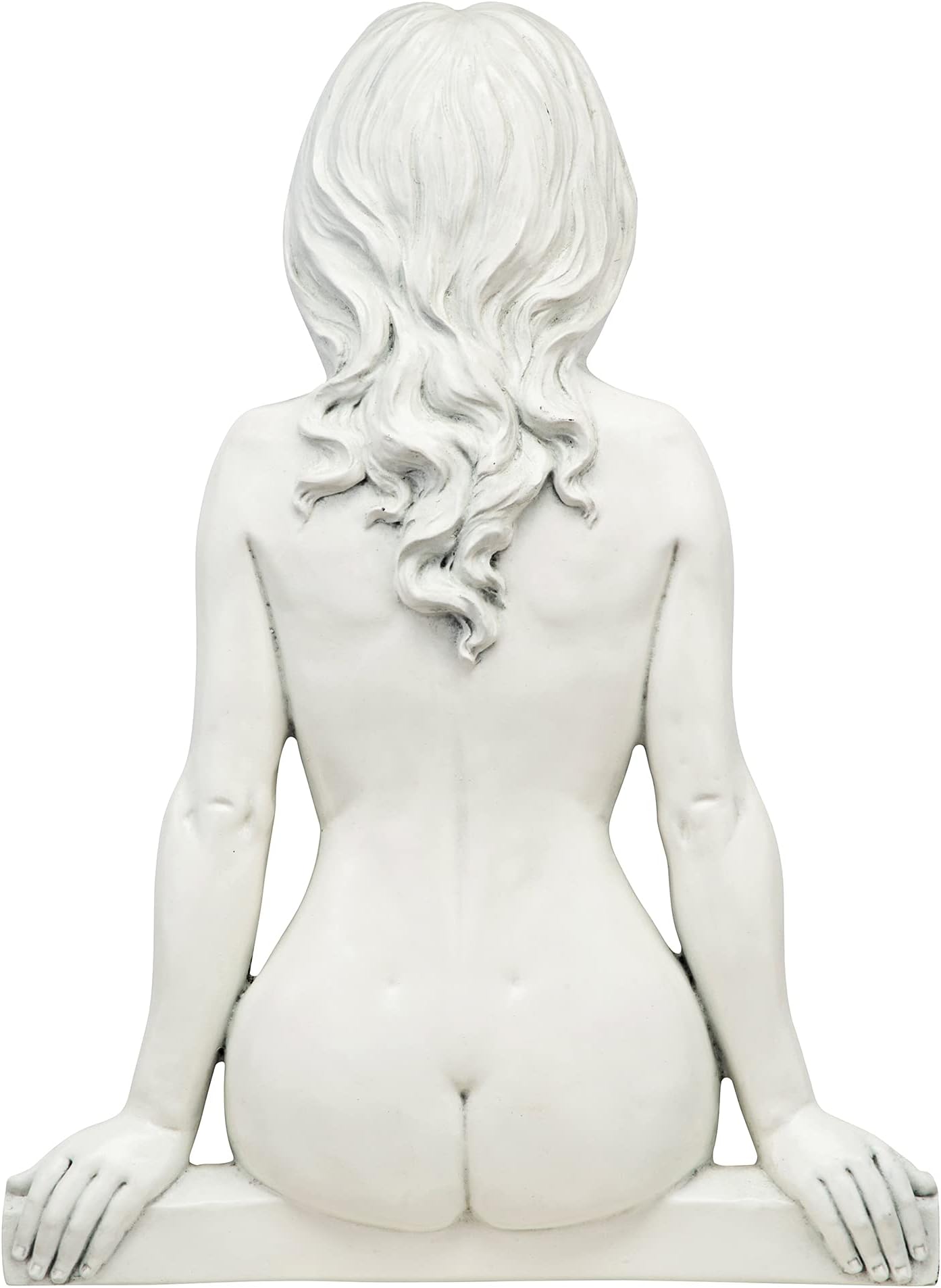 NG34890 Out on a Ledge Wall Sculpture- White