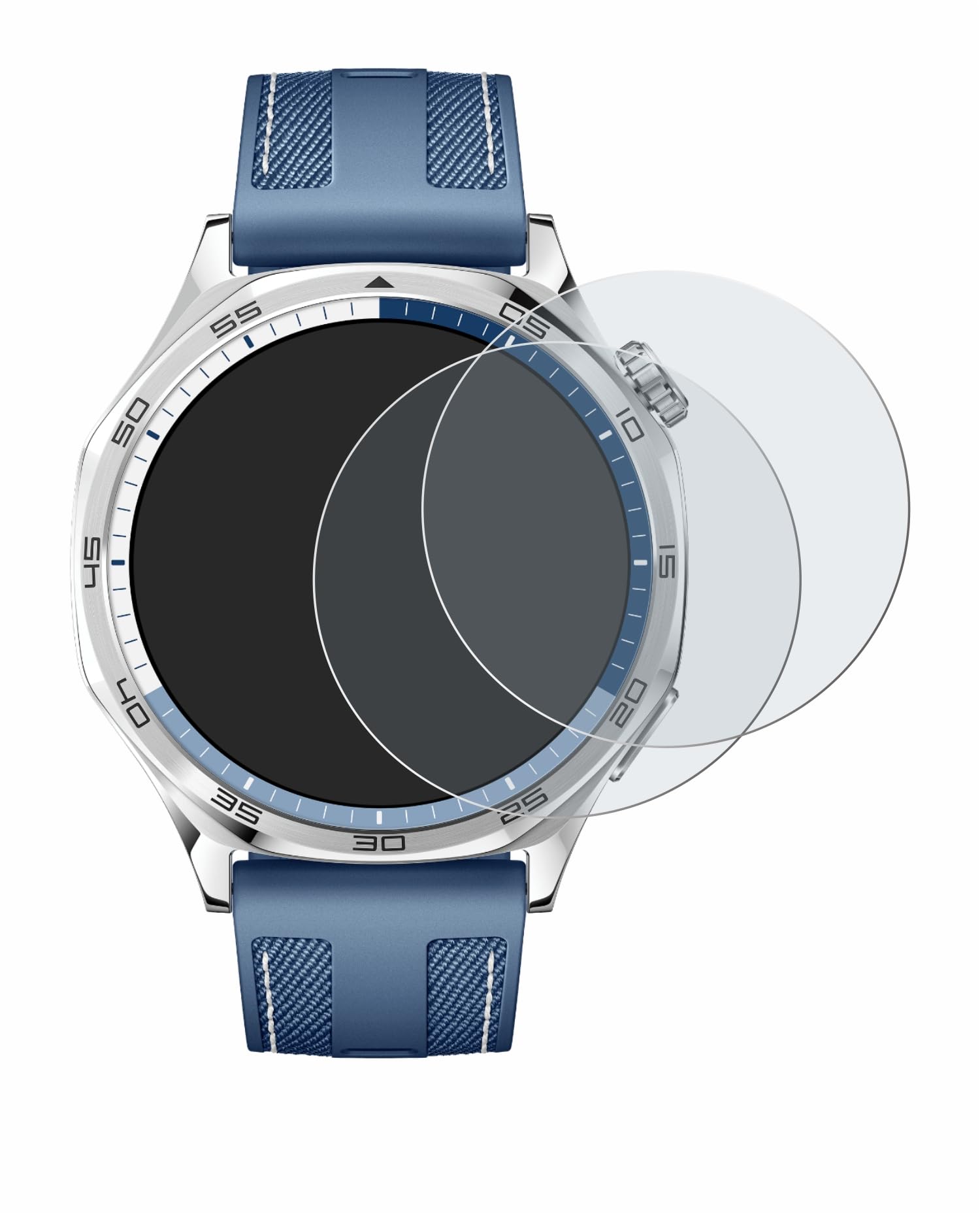 BROTECT Entspiegelungs-Schutzfolie für Huawei Watch GT 5 / GT 5 Pro (46 mm) (2 Stück) Matte Displayschutz-Folie, Anti-Reflex, Anti-Fingerprint