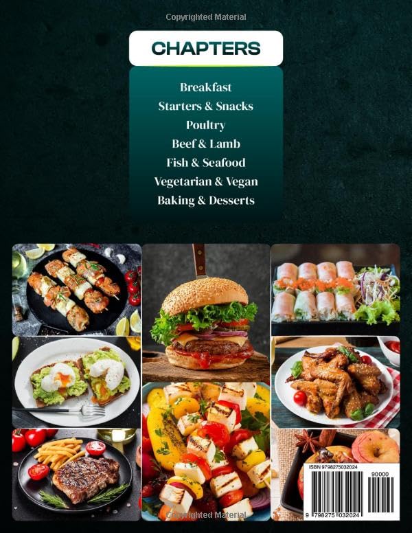 Tefal Air Fryer Cookbook UK Edition: Quick, Easy, Nutritious, and Wholesome Recipes to Air Fry, Grill, Steam, Roast, Bake with Your Tefal Air Fryer with UK Ingredients and Measurements image 3