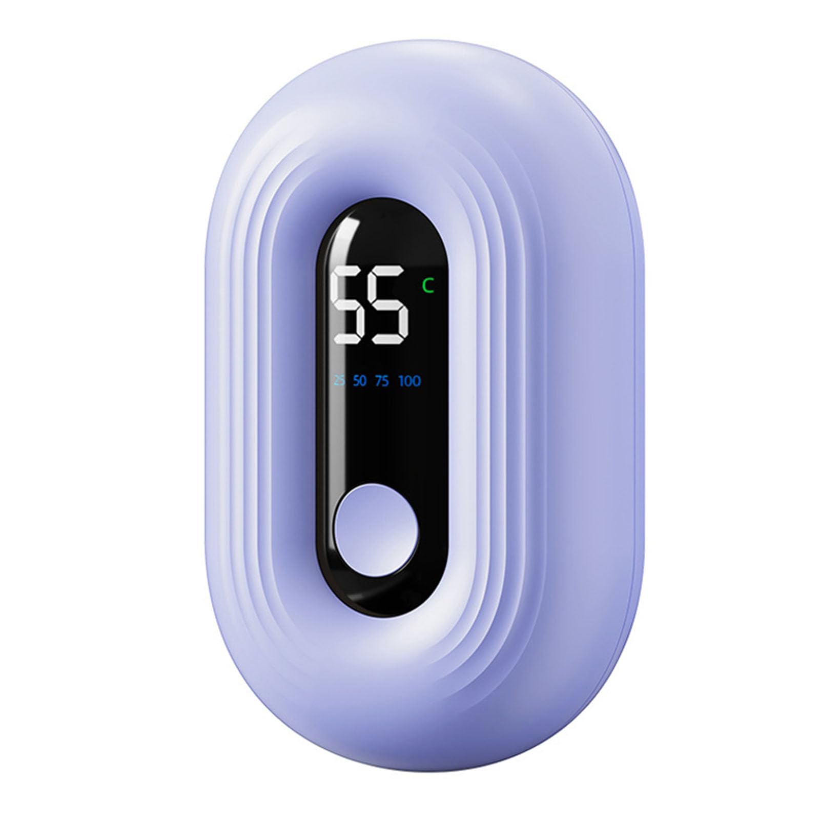 Scaldamani Elettrici Power Bank 2 in 1, Riutilizzabili, 3 modalità di Riscaldamento, Elettrici Portatili da Tasca, Regalo Invernale per Donne, Uomini, FamigliePurple,One Size