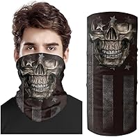 Vista 1 de Pañuelo para la cara, bandana Máscara facial reutilizable que cubre la boca y la nariz Protege del polvo y el sol Bandanas Polaina para el cuello