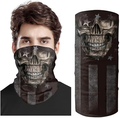 Pañuelo para la cara, bandana Máscara facial reutilizable que cubre la boca y la nariz Protege del polvo y el sol Bandanas Polaina para el cuello