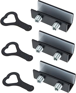 DOITOOL Window Locks Child Proof 9 pcs Window Lock Door Lock Stopper Window Stopper Sliding Doors Security Lock Child sash Glass Door Sliding Window Locks